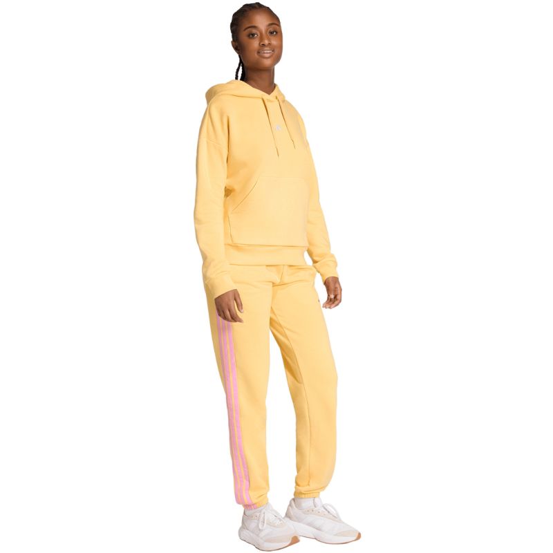 Women's adidas Essentials Small Logo Feel Cozy Hoodie Yellow KC5281 2xs sweatshirts