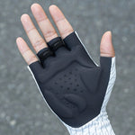 Rockbros Road Cycling Gloves Size: - Black and White fekete kesztyű