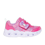 Skechers Kids' Casual HEART LIGHTS BOOGIE LAND 303258N HPMT utcai cipő