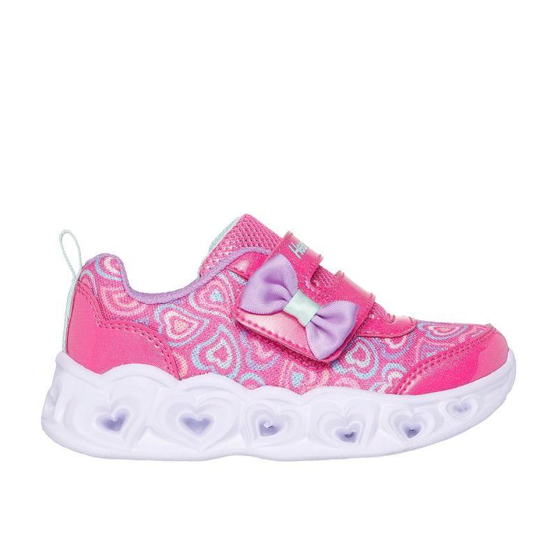Skechers Kids' Casual HEART LIGHTS BOOGIE LAND 303258N HPMT utcai cipő