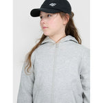 Girls' sweatshirt with a hood, 4F 4FJWMM00TSWSF1861-25M kapucnis pulóver