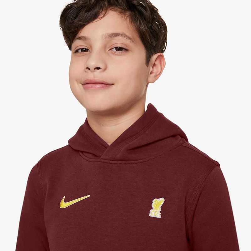 Nike Liverpool FC NSW Club PO Hoodie Jr FZ4149-619 Kapucnis pulóver