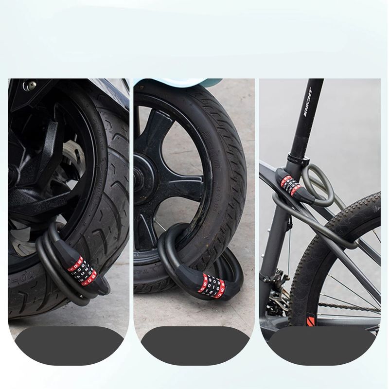 Rockbros bike lock – 5-digit code kiegészítő 5907769384219-211818