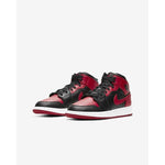 AIR Jordan 1 Mid Banned GS retro - fekete cipő