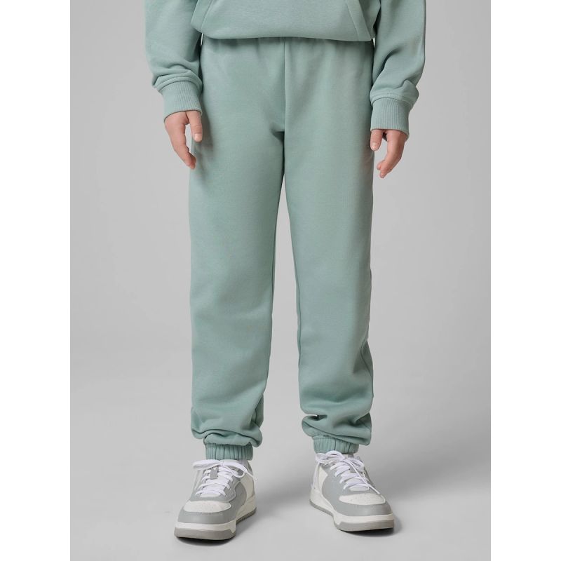 Girls' jogger sweatpants 4F 4FJRSS26TTROF1795-47S nadrág