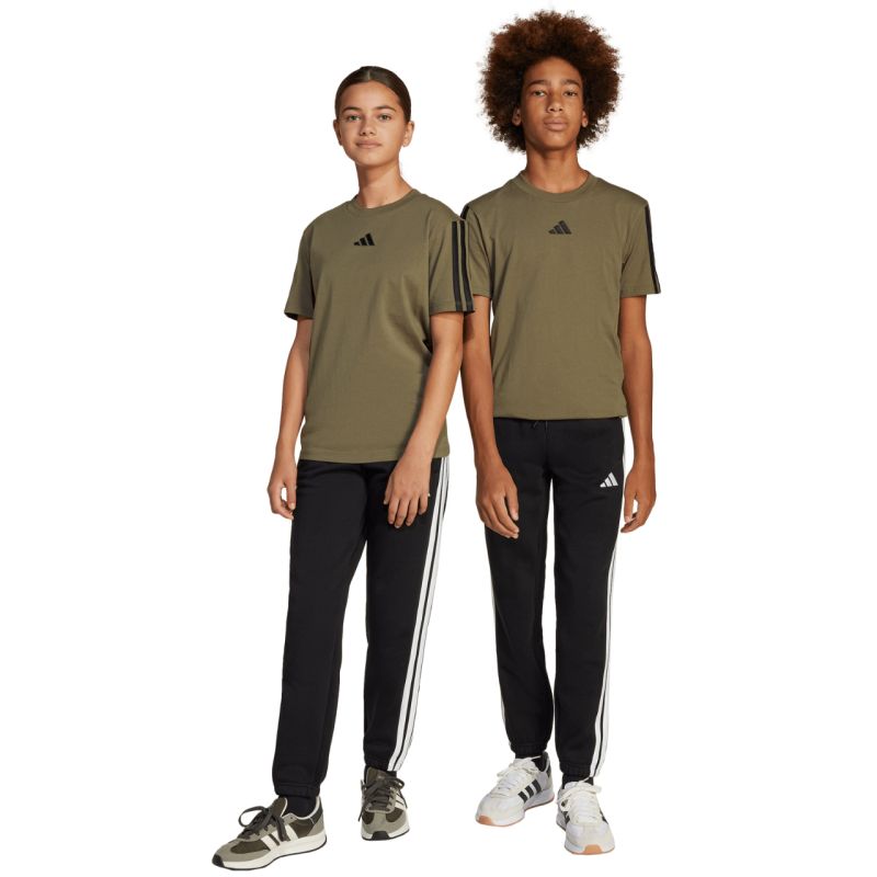 Adidas Essentials kids' black fekete nadrág