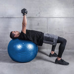 Wozinsky Exercise Ball, 65 cm, Blue jasnoniebieski labda 5907769300684-64269