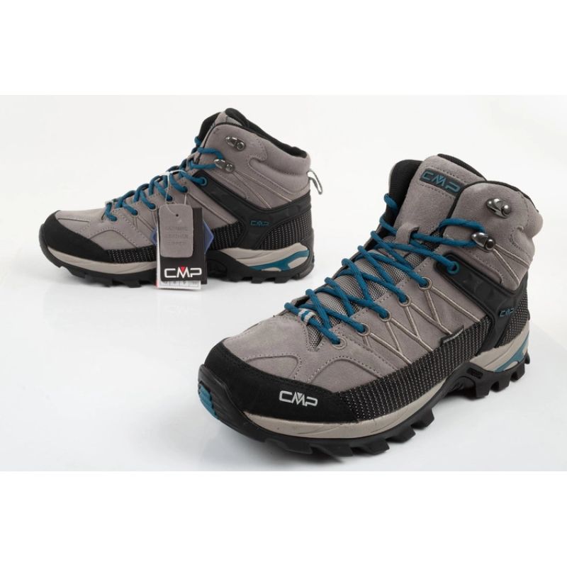 CMP Rigel Men's Trekking Shoes, Durable, Waterproof, Gray szürke cipő