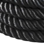 DBX Bushido Battle Rope for Cross Training 35mm 15M fekete ropes, training equipment