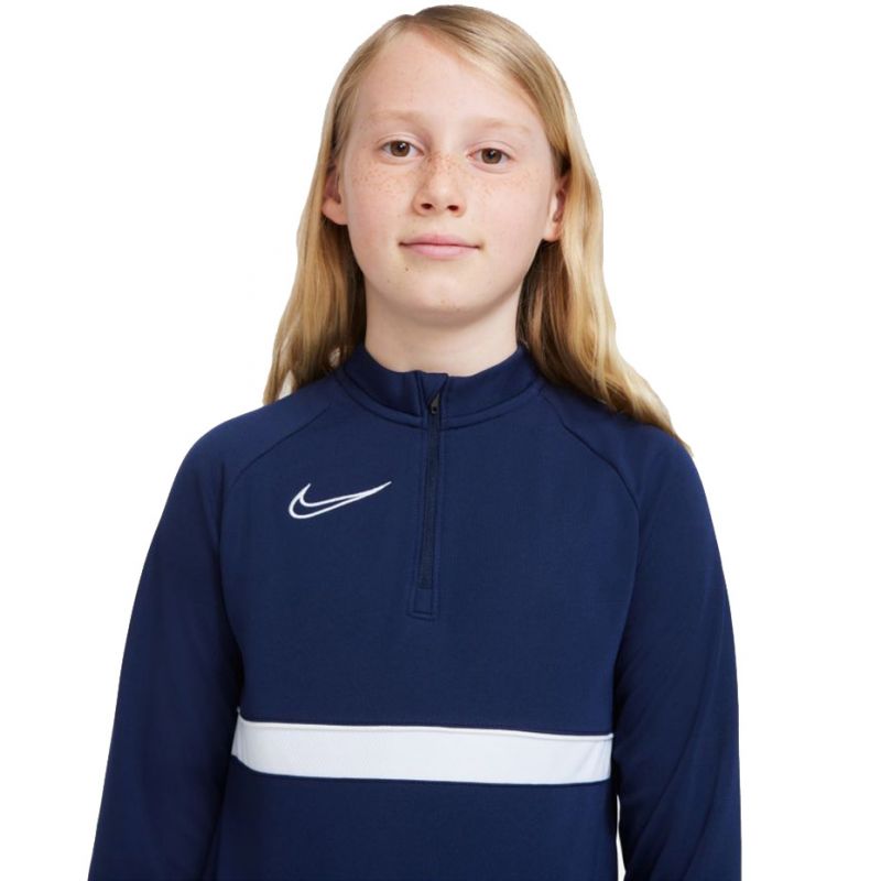 Nike Academy 21 Dril Top Jr CW6112 451 sweatshirt Pulóver