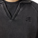 Champion Women's Polo Neck Sweatshirt Gray 118366 KK001 General