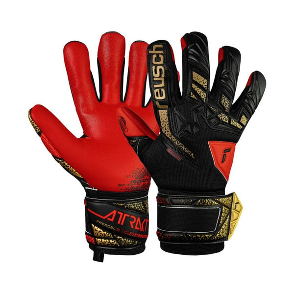Reusch Attrakt Freegel Silver Jr 5572235 7075 Goalkeeper Gloves Kesztyű