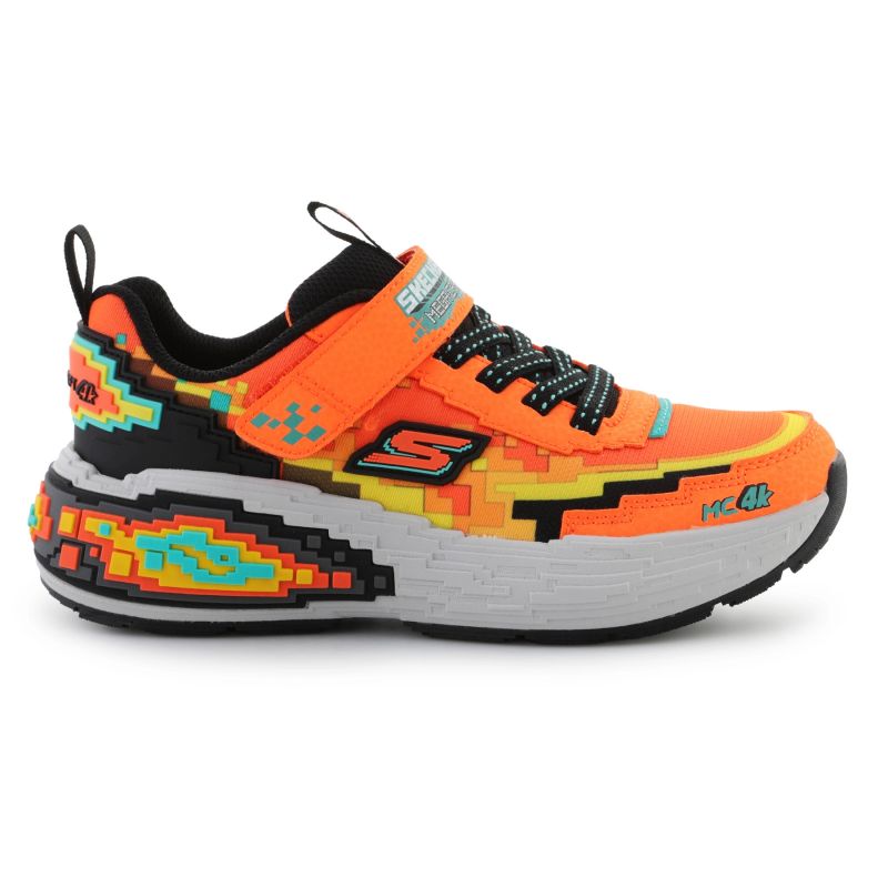 Skechers Mega-Craft 4K Jr 402160L-ORBK shoes cipő