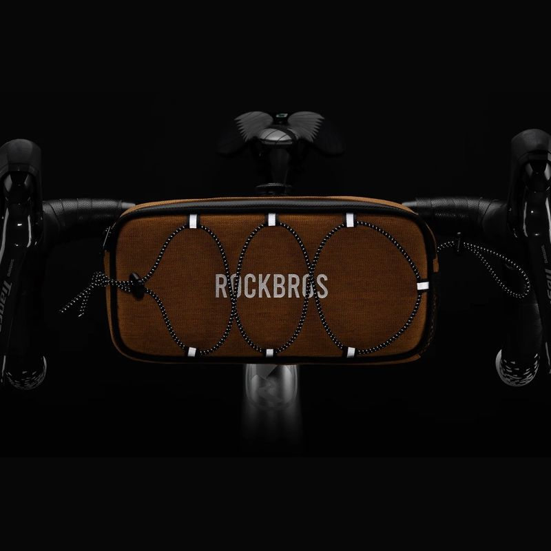 Rockbros TL001 ROAD TO SKY 1.9L Handlebar Waterproof - Orange pomarańczowy sporttáska 5907769384219-211526