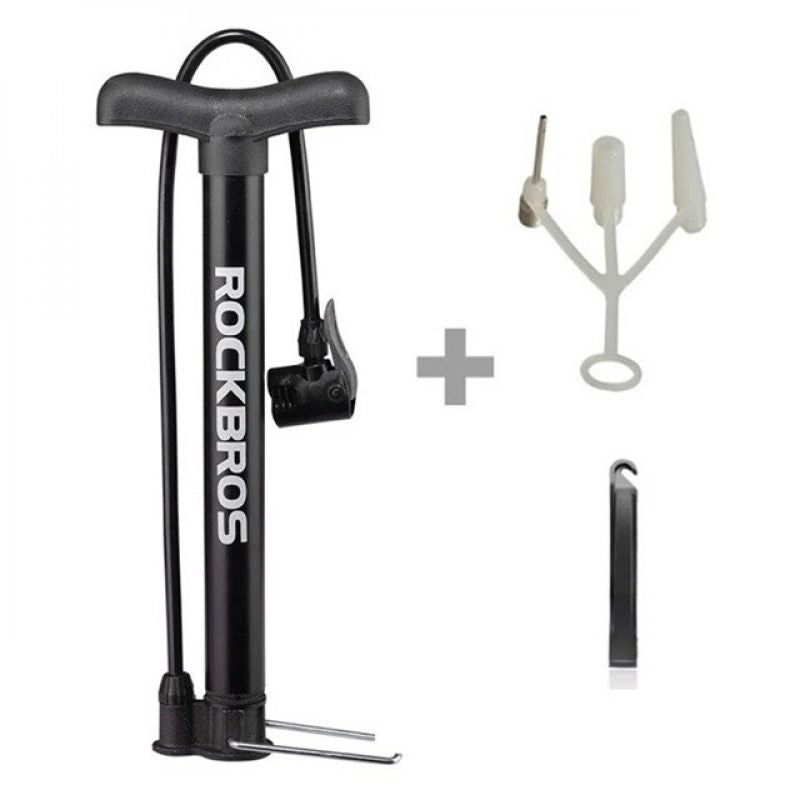 Rockbros A320 Floor Bicycle Pump - Black