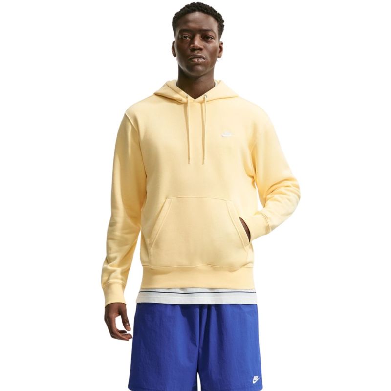 Nike Club BB men's sweatshirt yellow 722 sárga pulóver 161003S