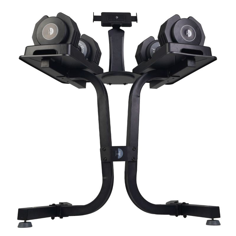 Half Human Adjustable Dumbbell Stand fekete edzőfelszerelés SFIT-P-HH30004
