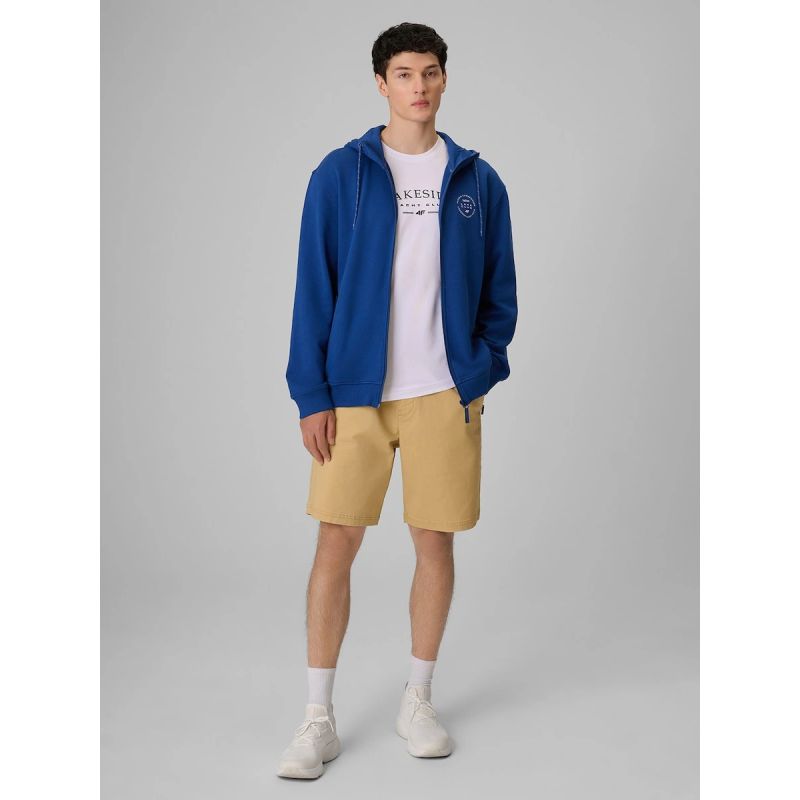 4F Men's regular hooded sweatshirt pulóver 4FRSS26TSWSM2978-033S