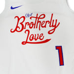 Nike Philadelphia 76ers Swingman Jersey City Edition 22 James Harden T-shirt - DO9606-107 mez