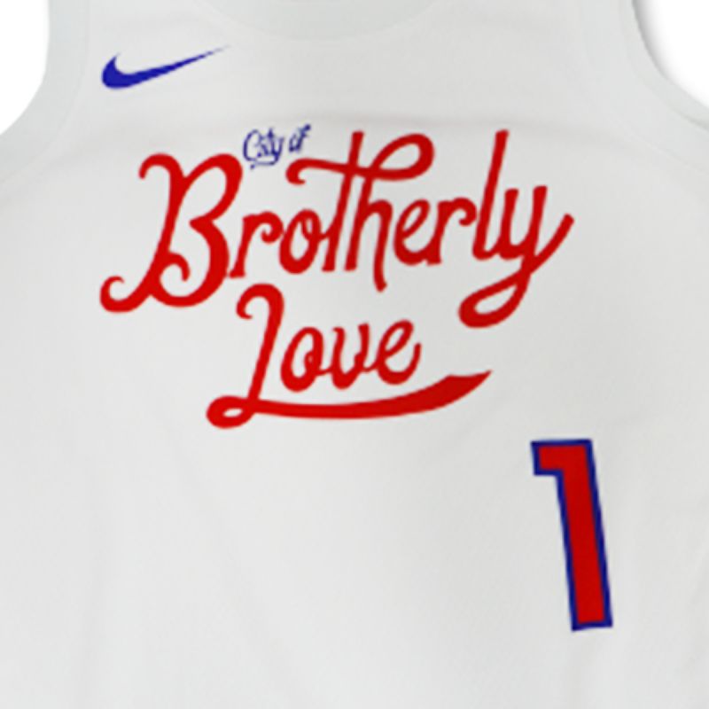 Nike Philadelphia 76ers Swingman Jersey City Edition 22 James Harden T-shirt - DO9606-107 mez