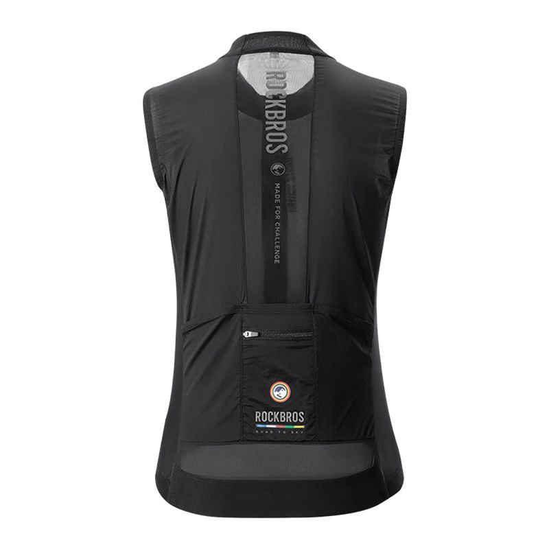 Rockbros ROAD TO SKY Women's Lightweight Breathable Cycling Vest S - Black s \ czarny vests