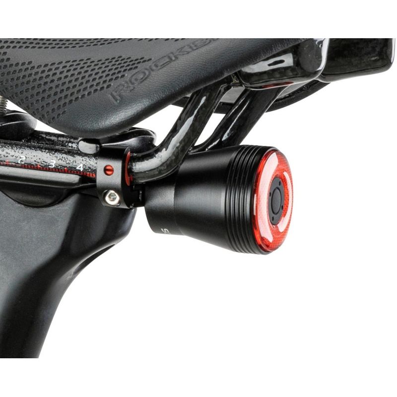 Rockbros Q5 Rear Bike Light with Intelligent Stop System - fekete lights, tourist equipment