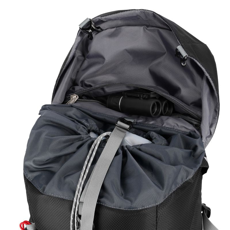 Nc1993 Northlake Black Tourist Backpack 30l+10 Nils Camp fekete hátizsák