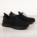 Inny NEWS M EVE266A black textile sports Utcai cipő
