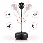 DBX Bushido Standing boxing for adults, adjustable, reflex | fekete labda TLS-NK