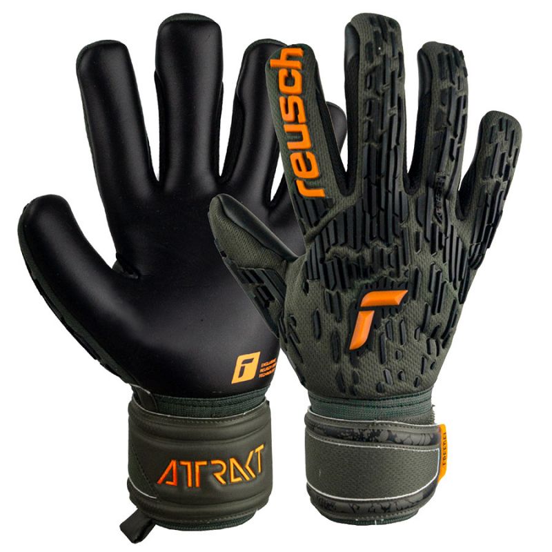Reusch Attrakt Freegel Silver 53 70 035 5555 goalkeeper gloves Kesztyű