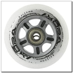 PU 84x24 82A WHITE (4 pcs.) + ABEC-7 CHROME (8 pcs.) NILS EXTREME SET