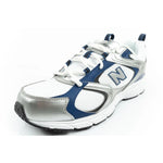 New Balance 408 men's sports sneakers fashionable comfortable white ezüst cipő