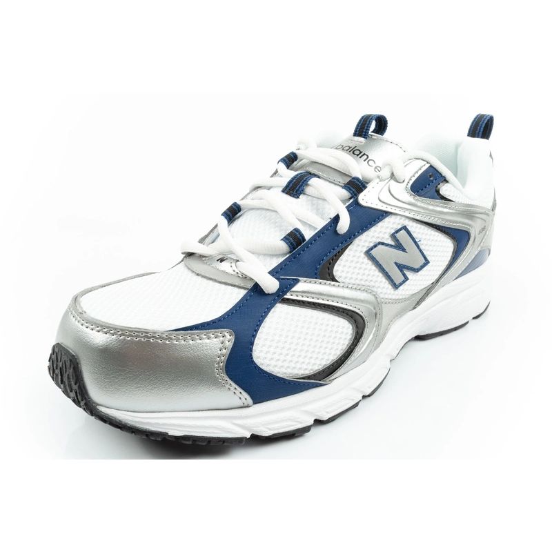 New Balance 408 men's sports sneakers fashionable comfortable white ezüst cipő
