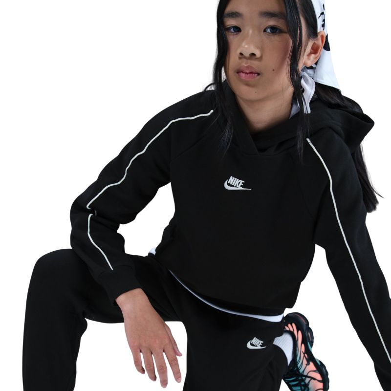 Nike Sportswear Club Fleece Kids' Tracksuit Black fekete szett HQ9318010