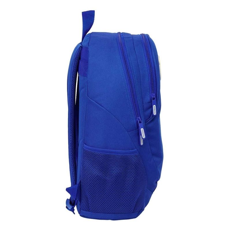 Real Madrid sports school backpack niebieski hátizsák