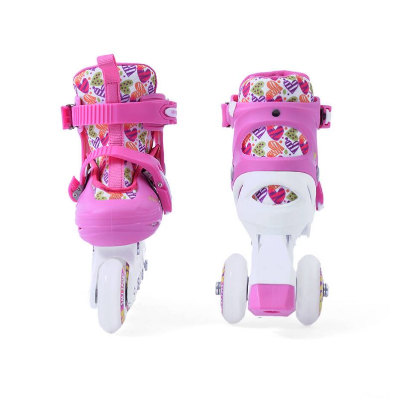 Smj Sport Hearts 2in1 Roller Skates + Adjustable Rollers HS-TNK-000017130 Szabadidő kiegészítő