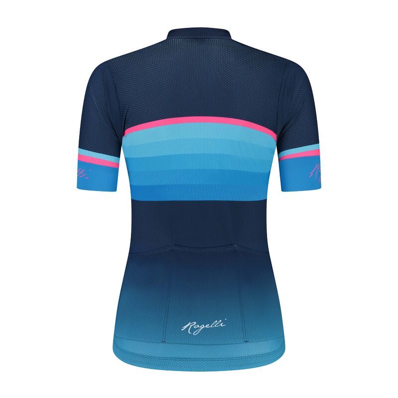 Rogelli IMPRESS II women's t-shirt blue- rózsaszín póló