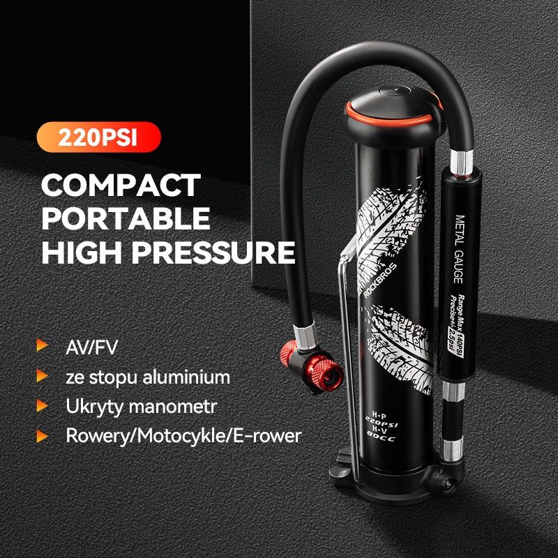 Rockbros Mini Folding Bike Pump