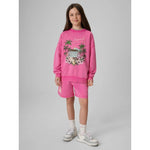 4F Girls' loose sweatshirt without hood 158/164 kapucnis pulóver 4FJRSS26TSWSF2970-54S