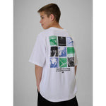 4F Boy's loose T-shirt with print 158/164 ruházat 4FJRSS26TTSHM4277-10S