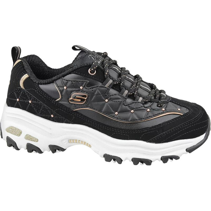 Skechers D'Lites W 13087-BKRG shoes Utcai cipő