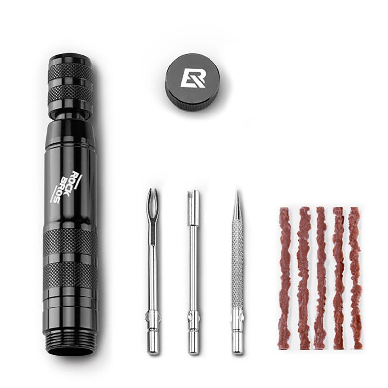 Rockbros Tubeless Tire Repair Kit - Black fekete sets