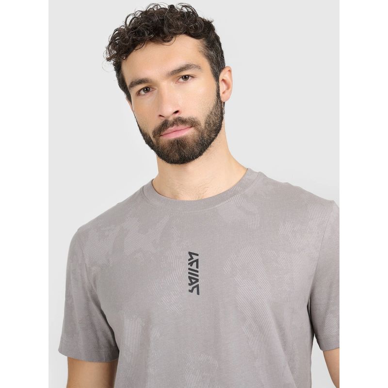 Men's regular printed T-shirt 4F 4FRAW25TTSHM3385-27A póló
