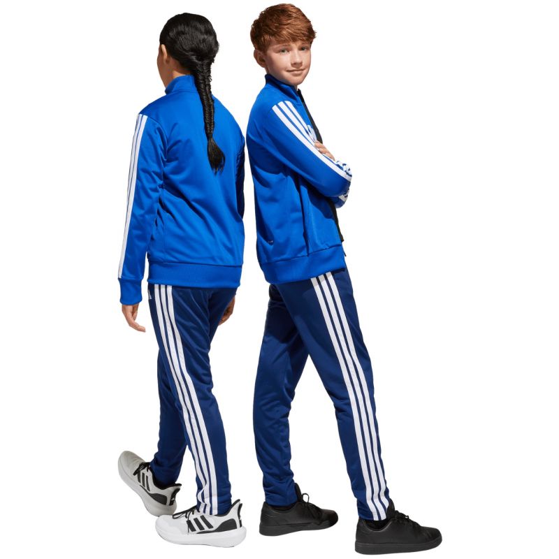 adidas Seasonal Essentials Tiberio 3-Stripes Jr JC7518 tracksuit edzőruha