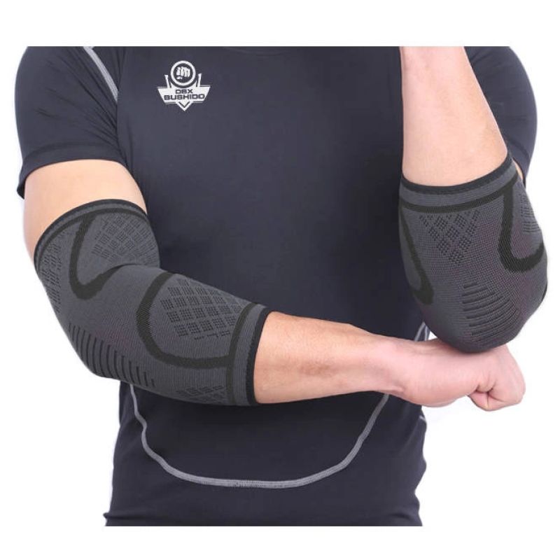 DBX Bushido Elastic elbow cuffs - 2 pcs. | fekete strippers, sleeves