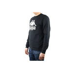 Kappa Sertum RN Sweatshirt fekete pulóver 703797-19-4006
