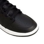 AIR Jordan 1 Mid Junior (GS) Basketball Black/Metallic Gold - arany cipő