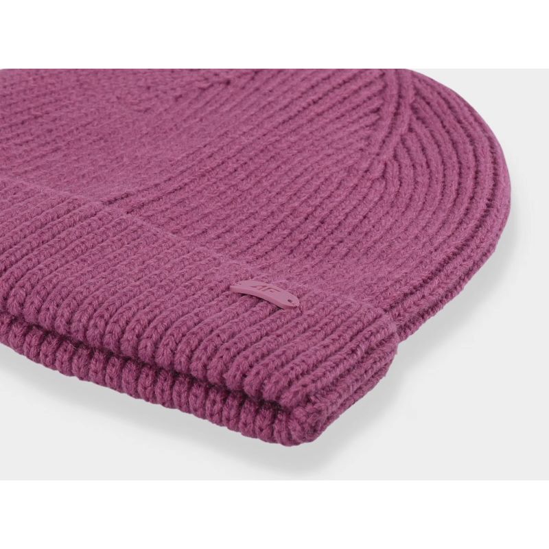 4f Women's winter hat with added recycled materials 4FAW23ACAPF287-53S General