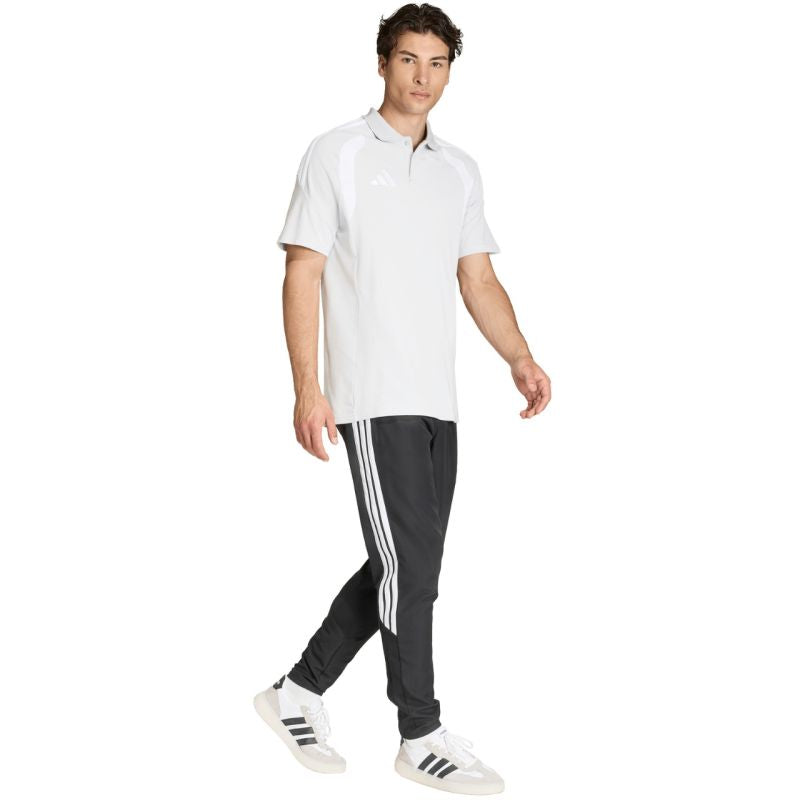 Adidas Men's Tiro 26 League póló Shirt, Light, szürke férfi galléros póló KF3399