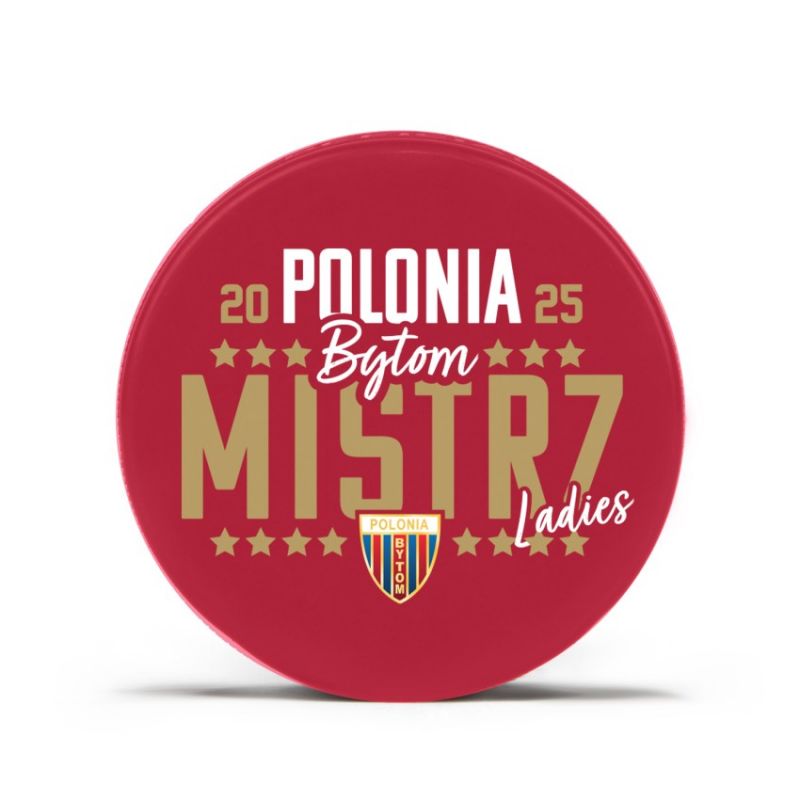Inny Hockey puck Polonia Bytom 14 Champion RED WMN Ltd SREBKRMSPR Rajongói termék